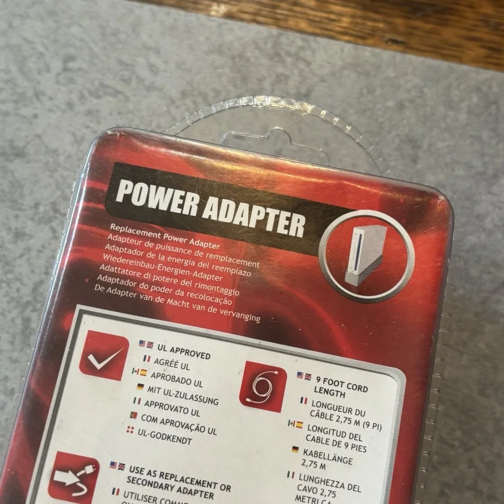 Gamestop AC POWER ADAPTOR for Nintendo Wii BRAND NEW